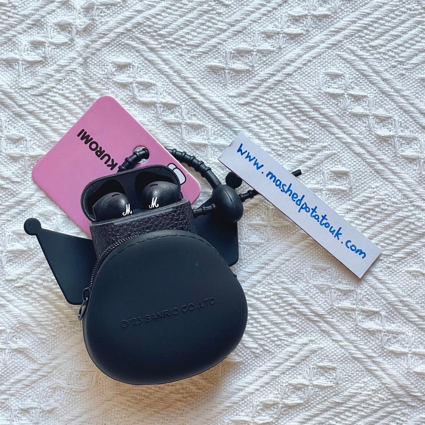 Kuromi Sanrio AirPod Earphone Accessories Bag