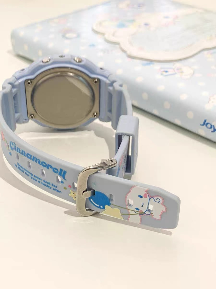Cinnamoroll Sanrio Watch With Backlight Display