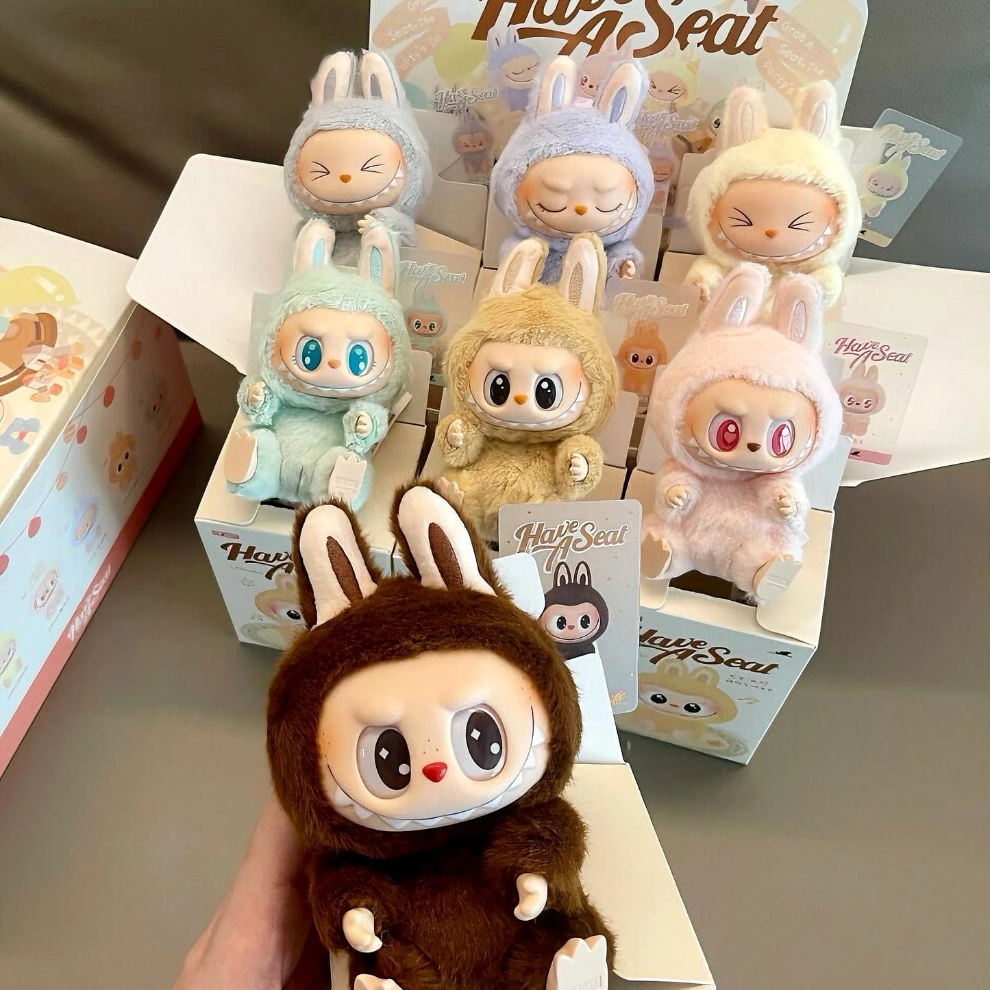 Pop Mart The Monsters Labubu V2 Have A Seat - Baba