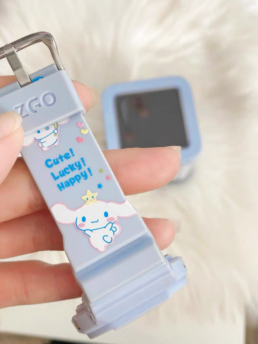 Cinnamoroll Sanrio Watch With Backlight Display