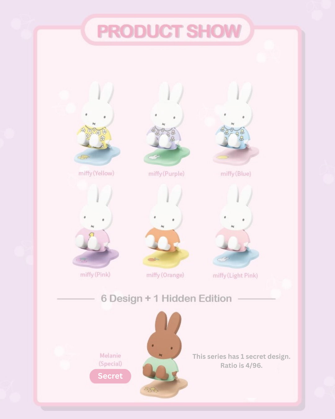 Miffy Phone / iPad / Tablet Stand (One Box - Random Blind Box)