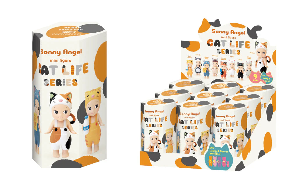 Sonny Angel - Cat Life Series (One Box - Random Blind Box) - Mashed Potato UK | Collectibles