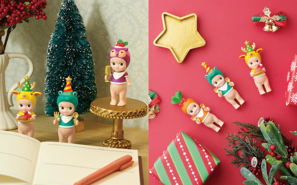 Sonny Angel - Christmas Dinner (One Box - Random Blind Box) - sonnyangel.uk