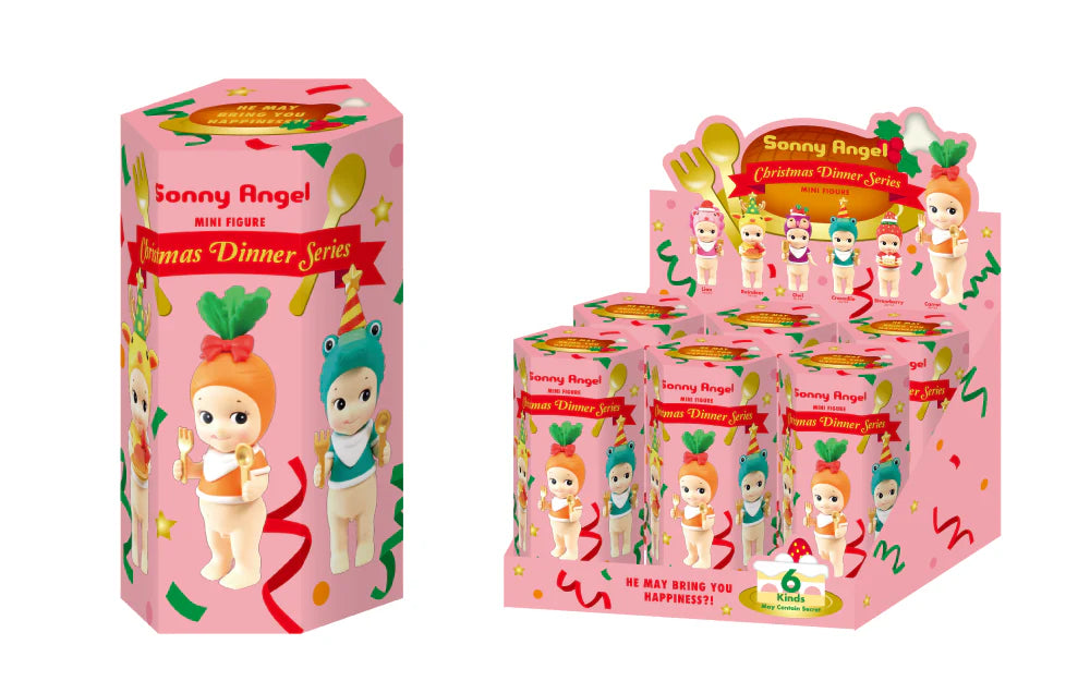Sonny Angel - Christmas Dinner (One Box - Random Blind Box) - sonnyangel.uk