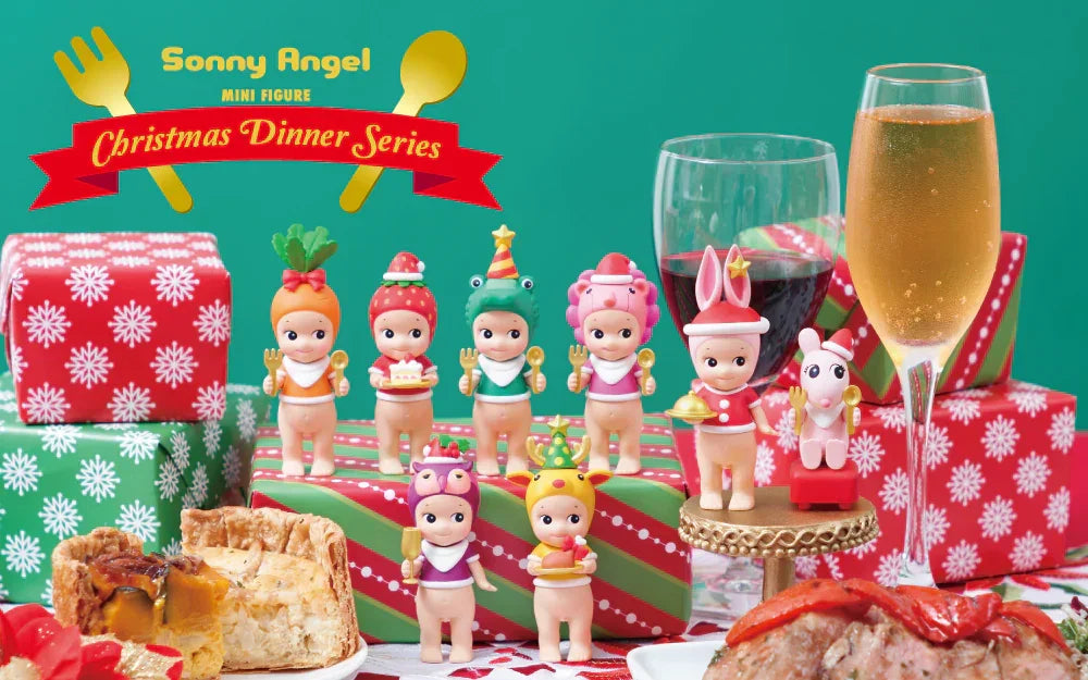Sonny Angel - Christmas Dinner (One Box - Random Blind Box) - sonnyangel.uk