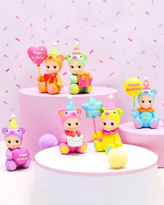 Sonny Angel - Birthday Gift Bear (One Box - Random Blind Box) - Mashed Potato UK | Collectibles