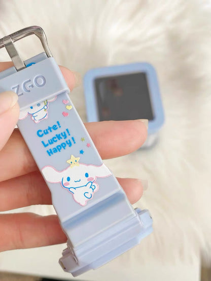 Cinnamoroll Sanrio Watch With Backlight Display