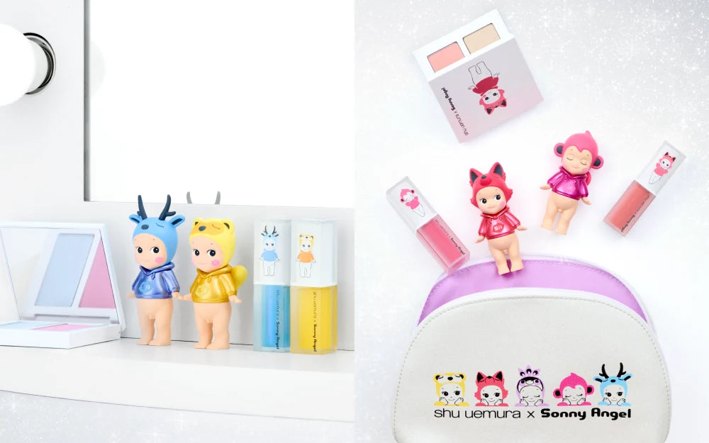 Sonny Angel x shu uemura - Makeup Angel Series (One Box - Random Blind Box)