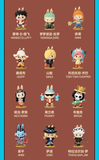 Pop Mart One Piece x The Monsters Labubu (One Box - Random Blind Box) - Mashed Potato UK | Collectibles