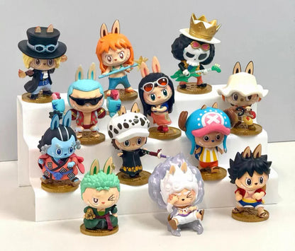 Pop Mart One Piece x The Monsters Labubu (One Box - Random Blind Box) - Mashed Potato UK | Collectibles