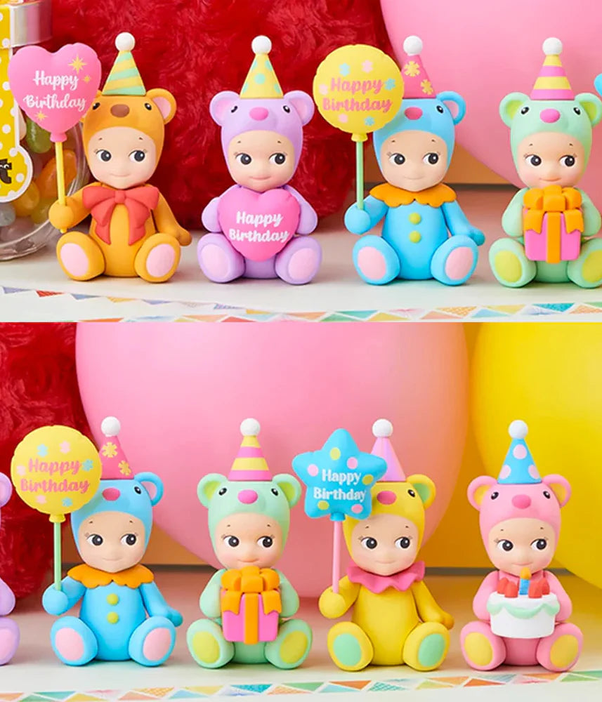 Sonny Angel - Birthday Gift Bear (One Box - Random Blind Box) - Mashed Potato UK | Collectibles