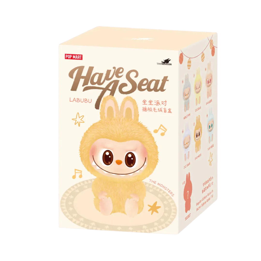 Pop Mart The Monsters Labubu V2 Have A Seat - Baba