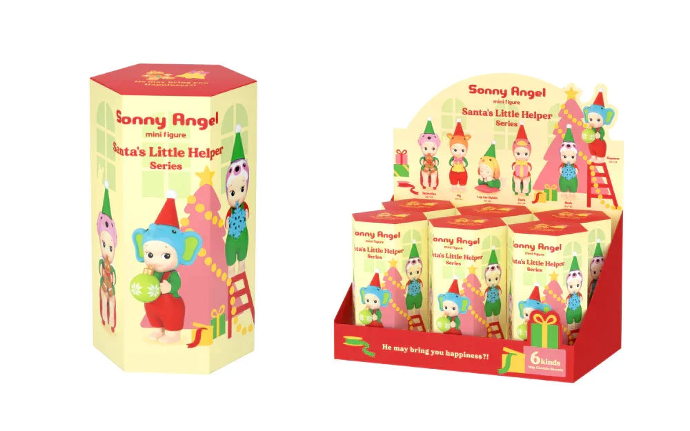 << Coming Soon >> Sonny Angel - Santa’s Little Helper Series (One Box - Random Blind Box) - Mashed Potato UK | Collectibles