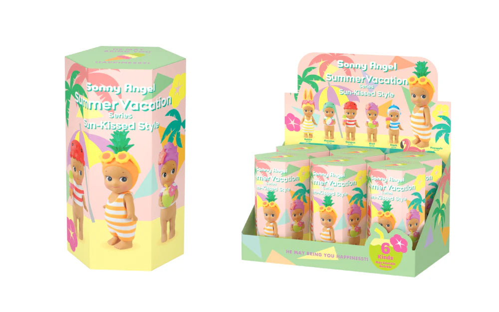 << NEW >> Sonny Angel - Summer Vacation Series Sun-Kissed Style (One Box - Random Blind Box)