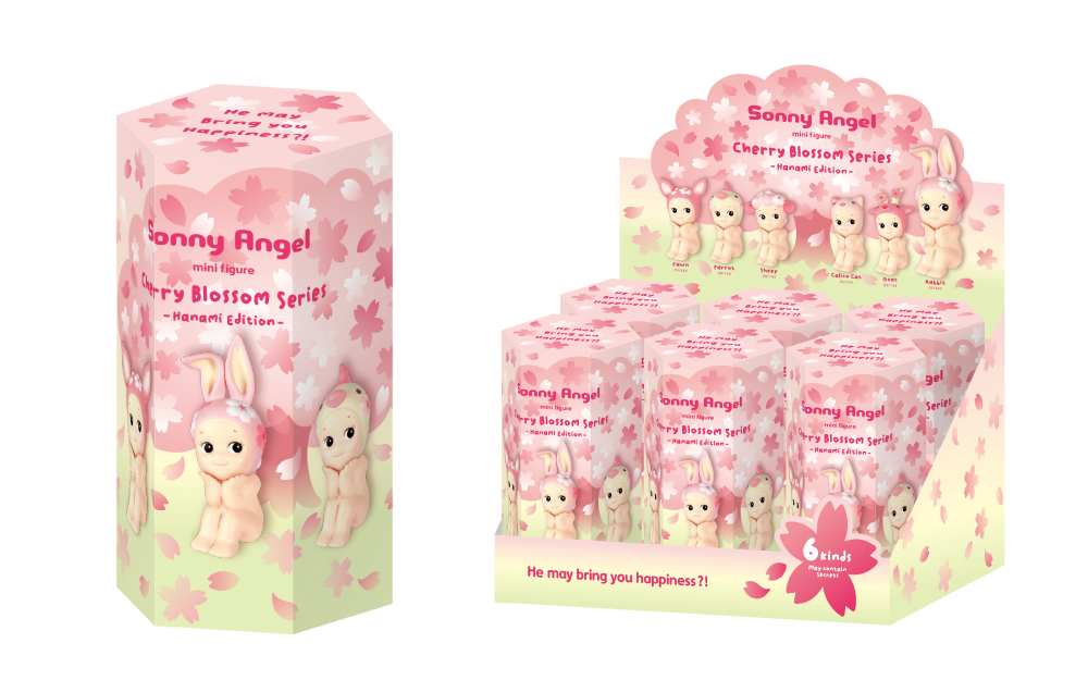 Sonny Angel - Cherry Blossom Series (One Box - Random Blind Box) - Hanami Edition - - Mashed Potato UK | Collectibles