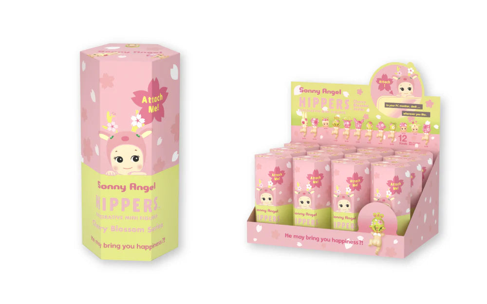 << NEW >> Sonny Angel - Hippers Cherry Blossom Series (One Box - Random Blind Box) - Mashed Potato UK | Collectibles