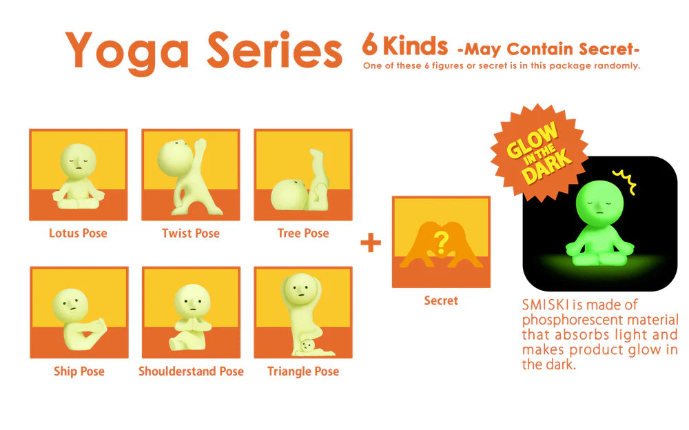 SMISKI Yoga Series (One Box - Random Blind Box)
